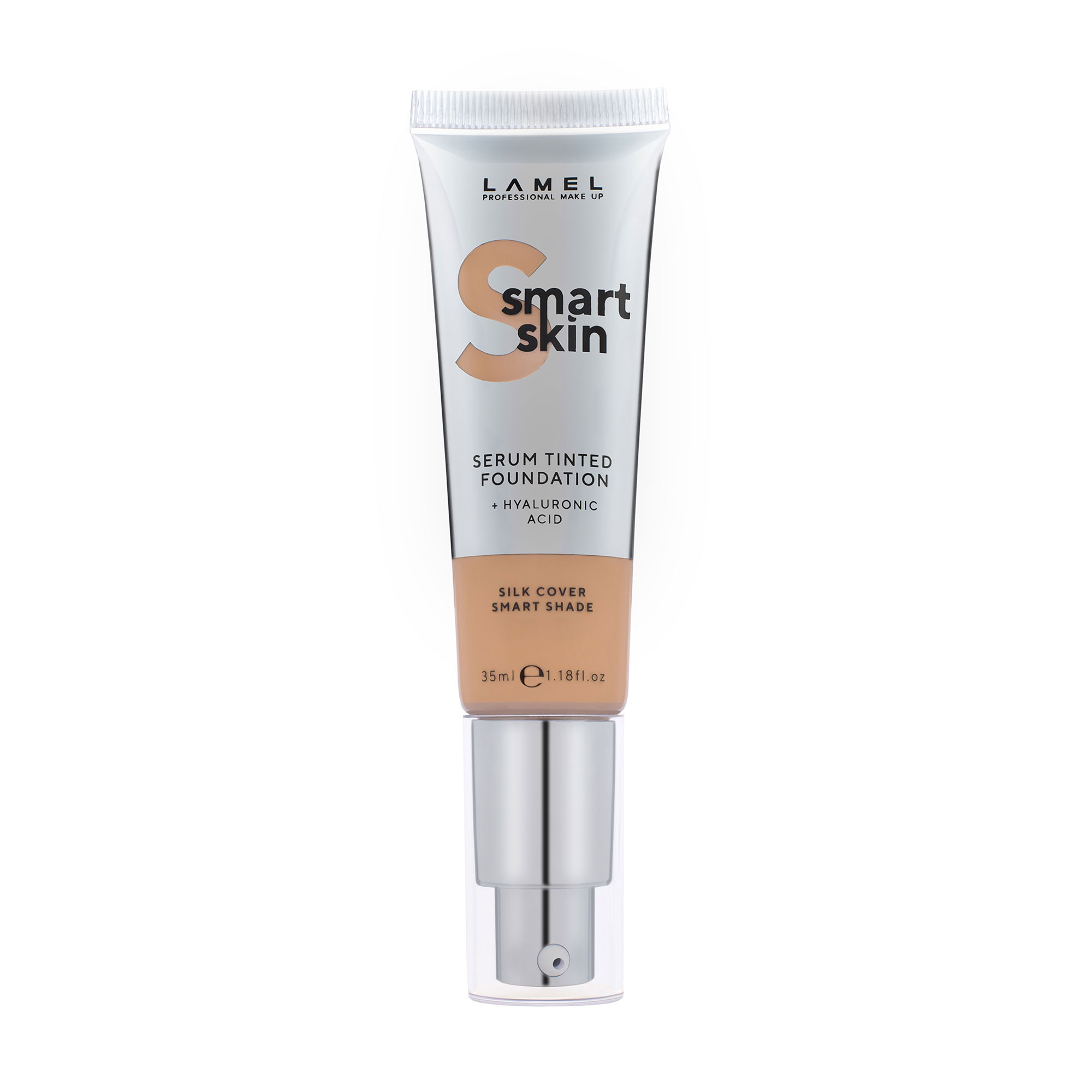 Тональна основа-сироватка для обличчя LAMEL Make Up Smart Skin Serum Tinted Foundation 405, 35 мл